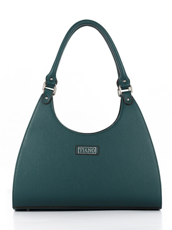 Tiano Collection Handbag Firenze Frame Color Petrolio Front