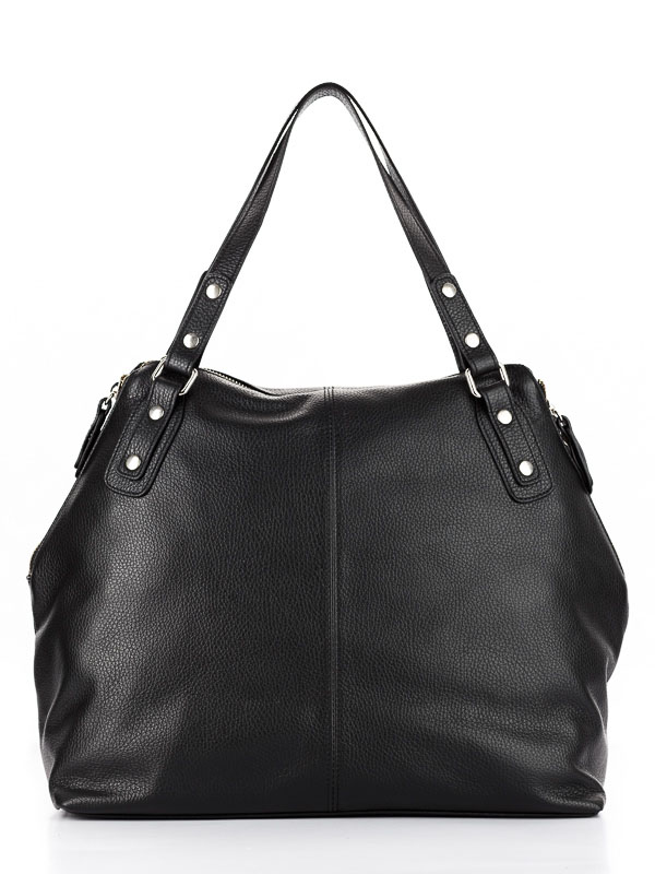Tiano Collection Handbag Milano Shopper Color Black Back