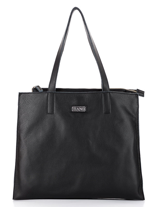 Tiano Collection Handbag Rimini Shopper Color Black Front