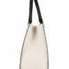 Tiano Collection Handbag Roma Saddler Color Beige and Black Side B