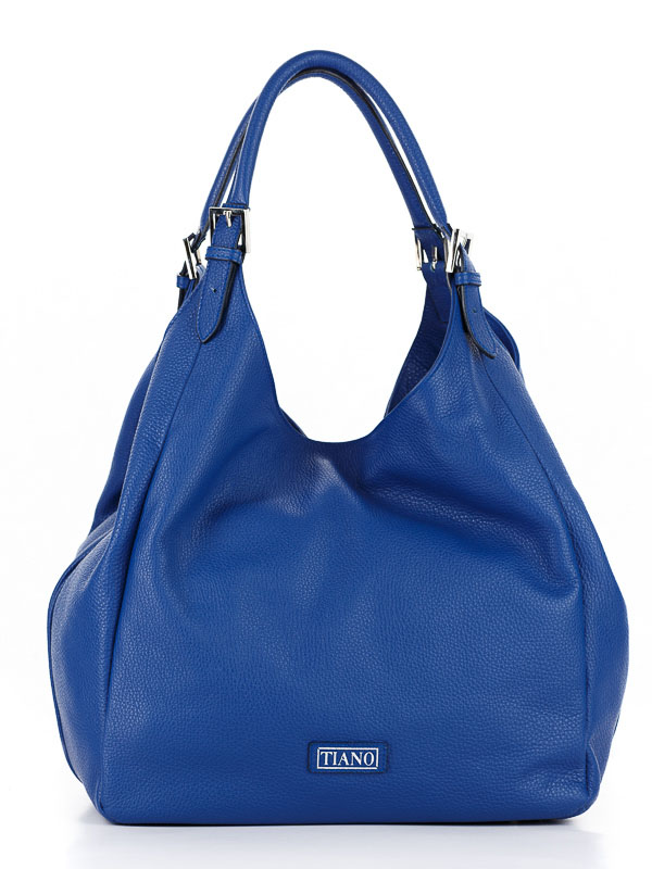 Tiano Collection Handbag Verona Shopper Color Bluett Front