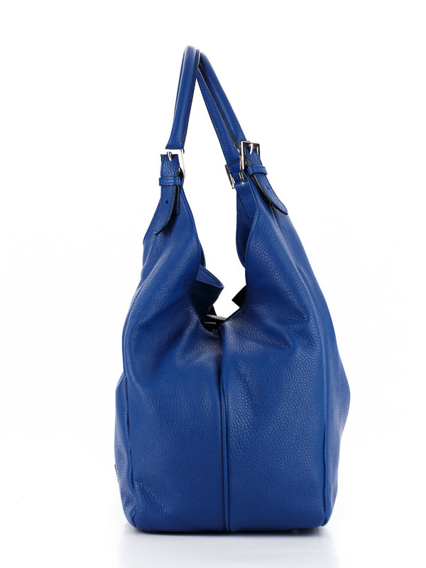 Tiano Collection Handbag Verona Shopper Color Bluett Side A